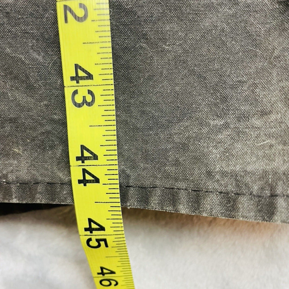 Driza-Bone Overlander Riding Coat Mens L Faded Black Waxed Oilskin Australian - Picture 12 of 16